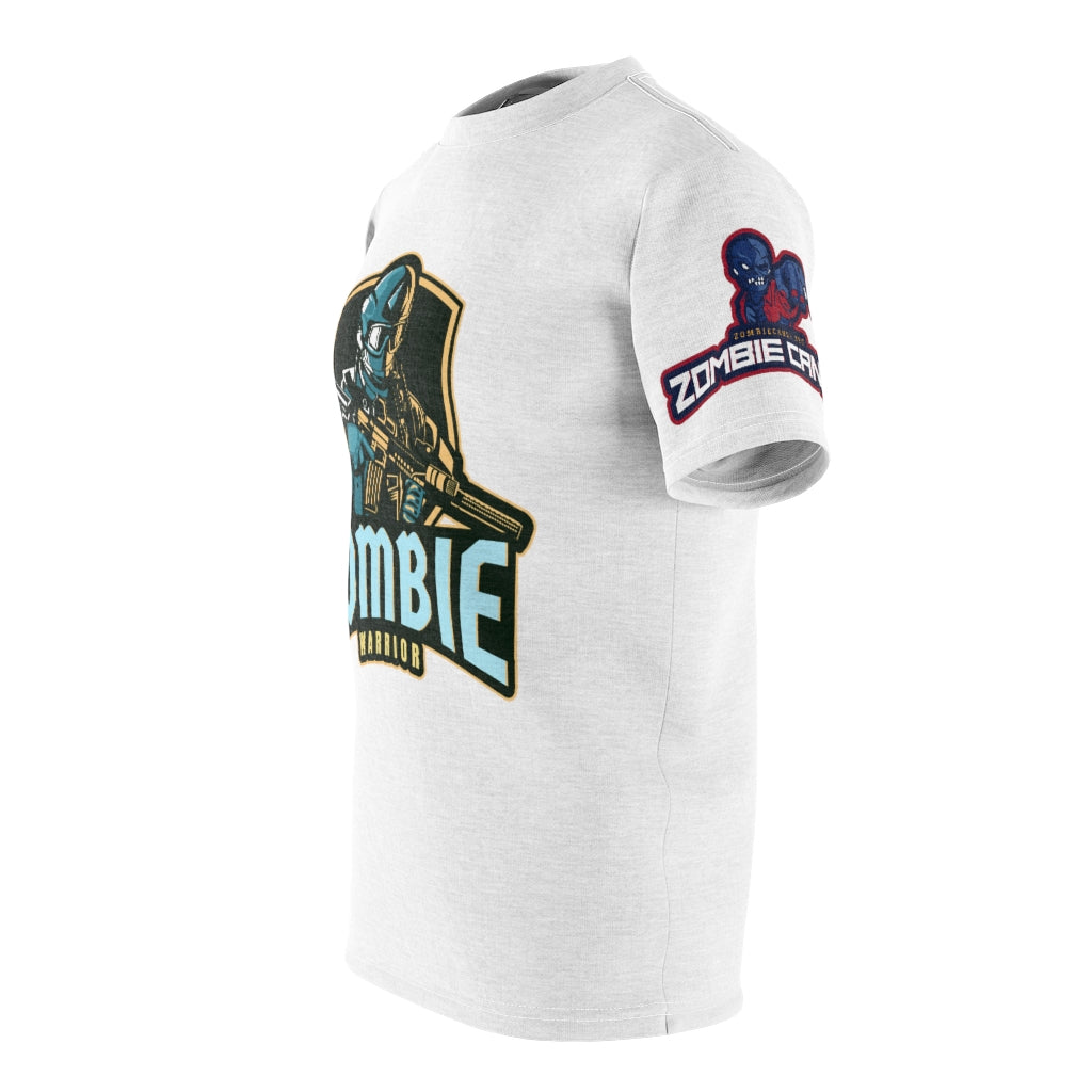 1002.001w Zombie Warrior Unisex AOP Cut & Sew Tee