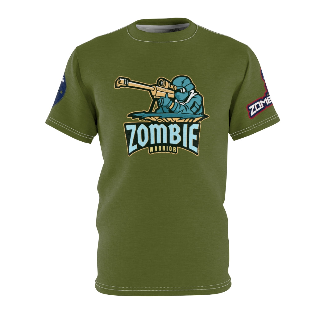 Zombie Warrior Unisex AOP Cut & Sew Tee (010)