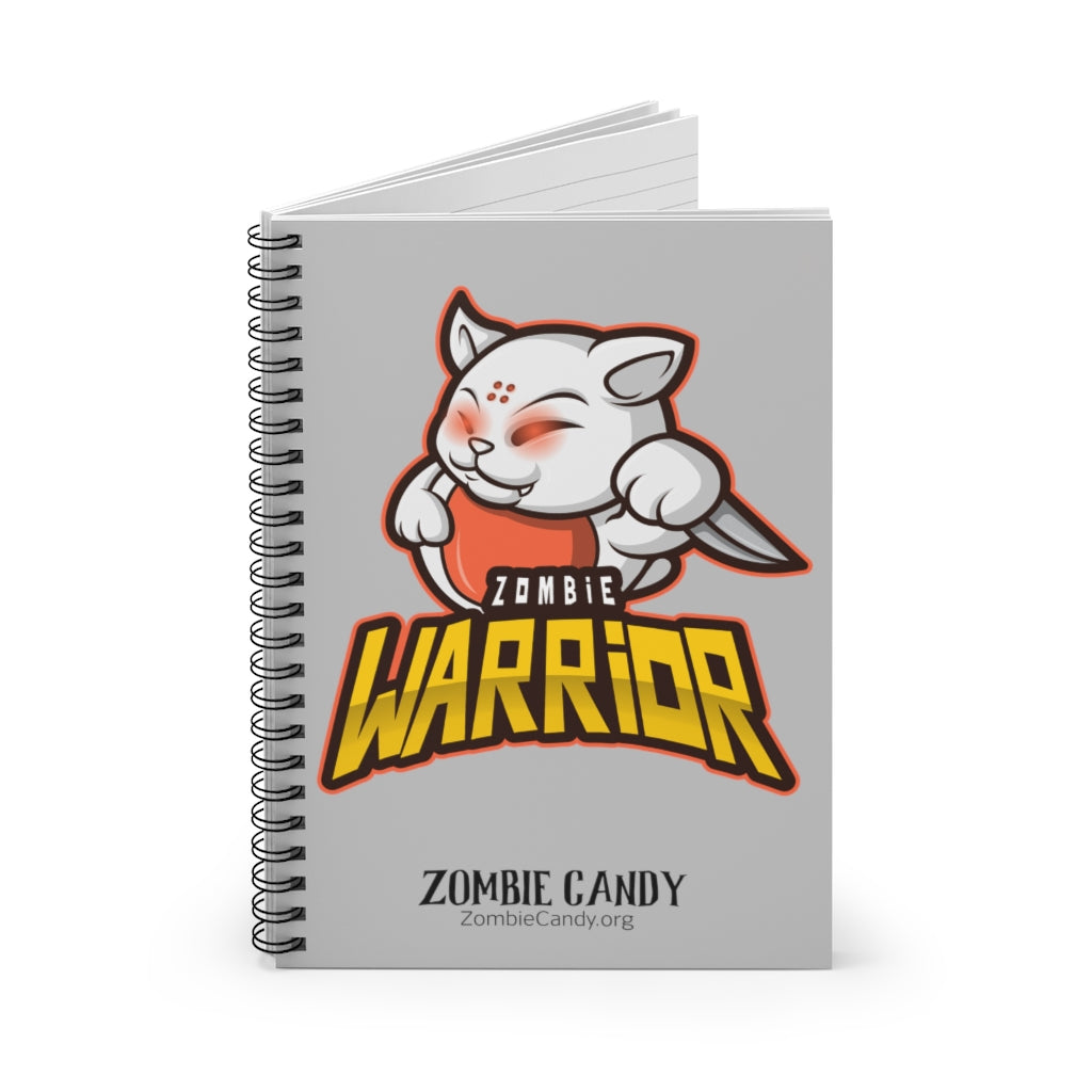 3004.001sv Warrior Bunny Spiral Ruled Line Notebook