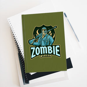 Zombie Warrior Journal - Ruled Line (012)