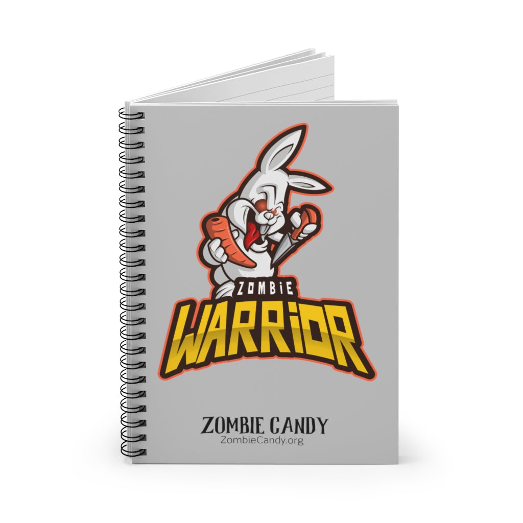 3003.001sv Warrior Bunny Spiral Ruled Line Notebook