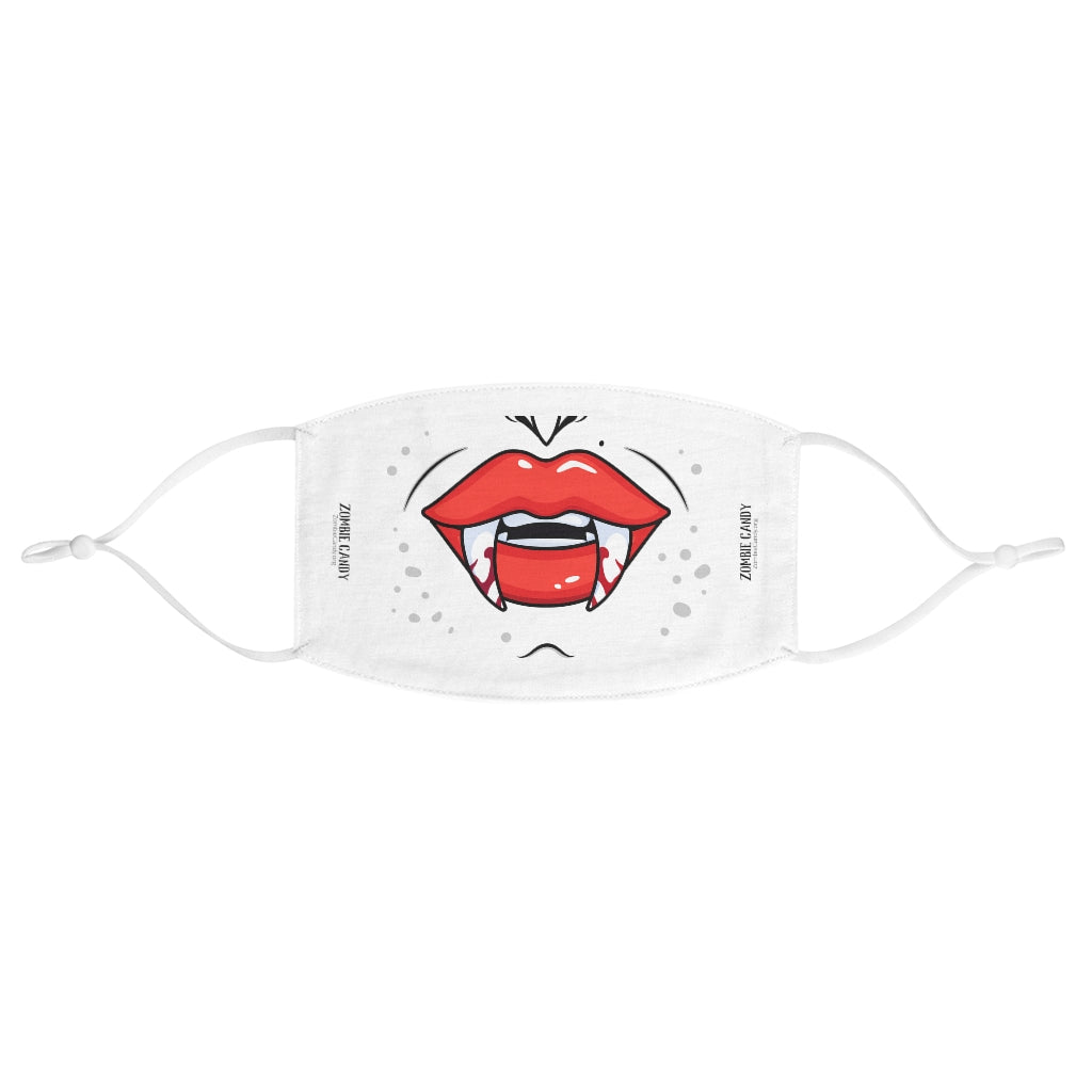 ZC White Fabric Face Mask 006