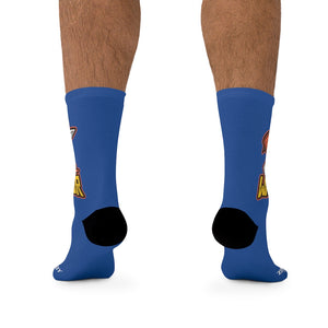 Warrior Bunny Socks (001ab)