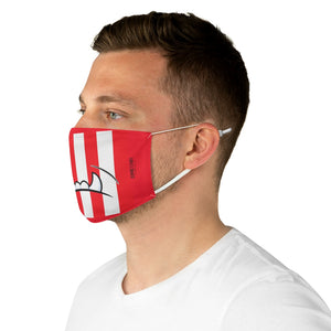 ZC Candy Stripes Fabric Face Mask 002