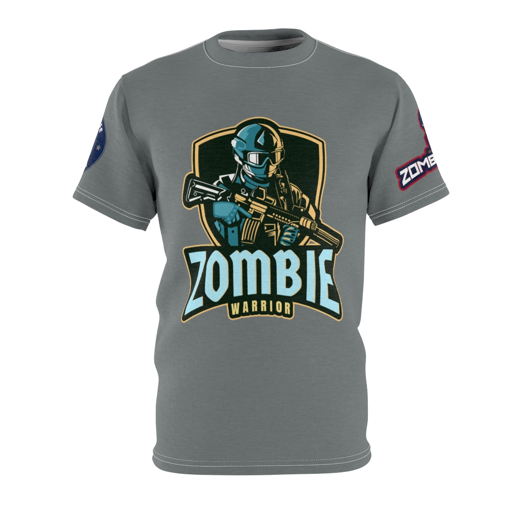 1002.001gy Zombie Warrior Unisex AOP Cut & Sew Tee