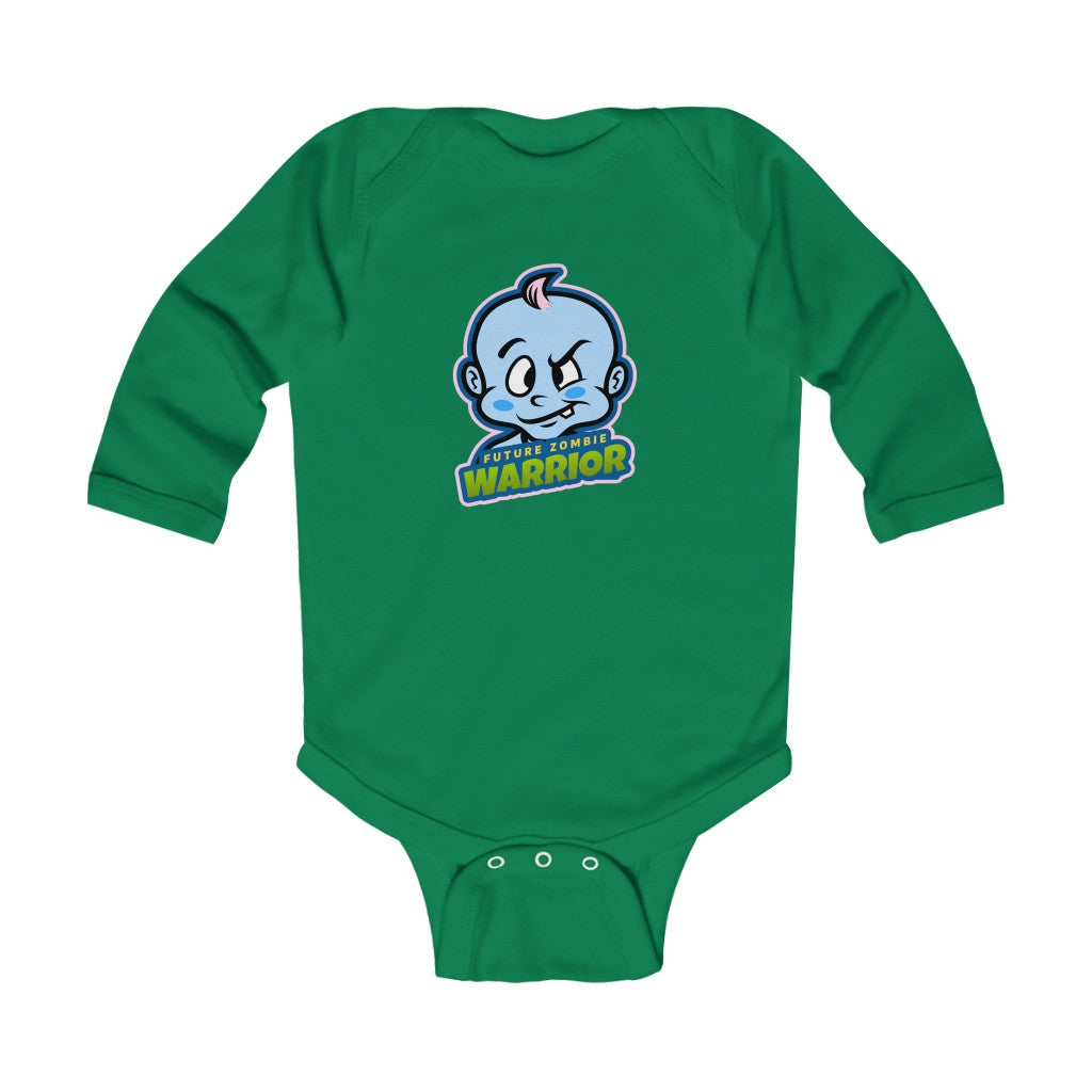 Future Zombie Warrior Infant Long Sleeve Bodysuit (007)