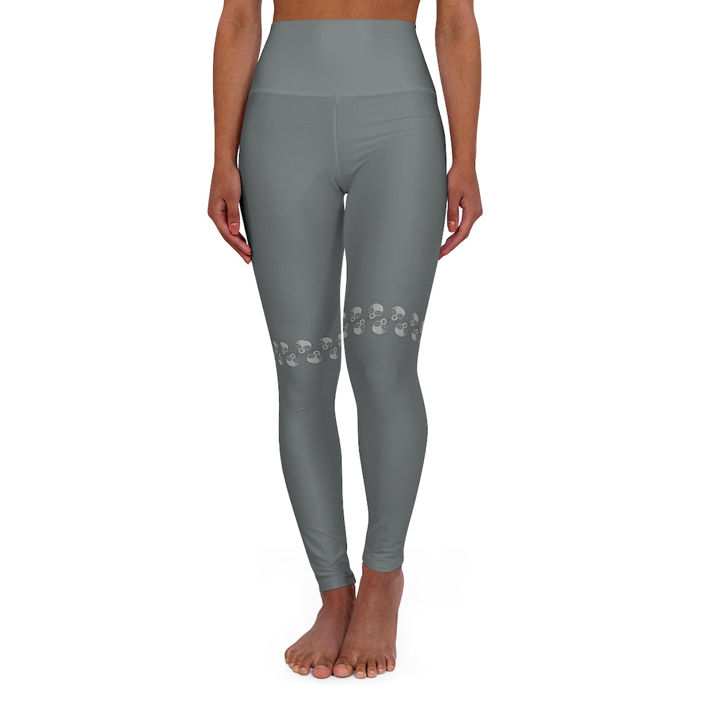 8002.001gy High Waisted Yoga Leggings