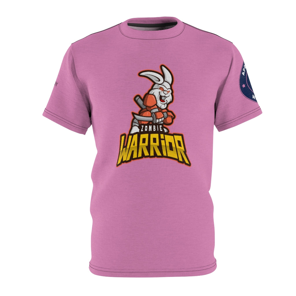 3002.001p Warrior Bunny Unisex AOP Cut & Sew Tee