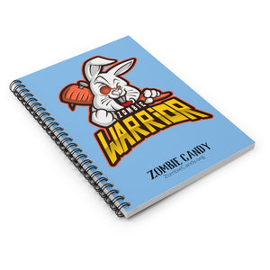 3001.001lb Warrior Bunny Spiral Ruled Line Notebook