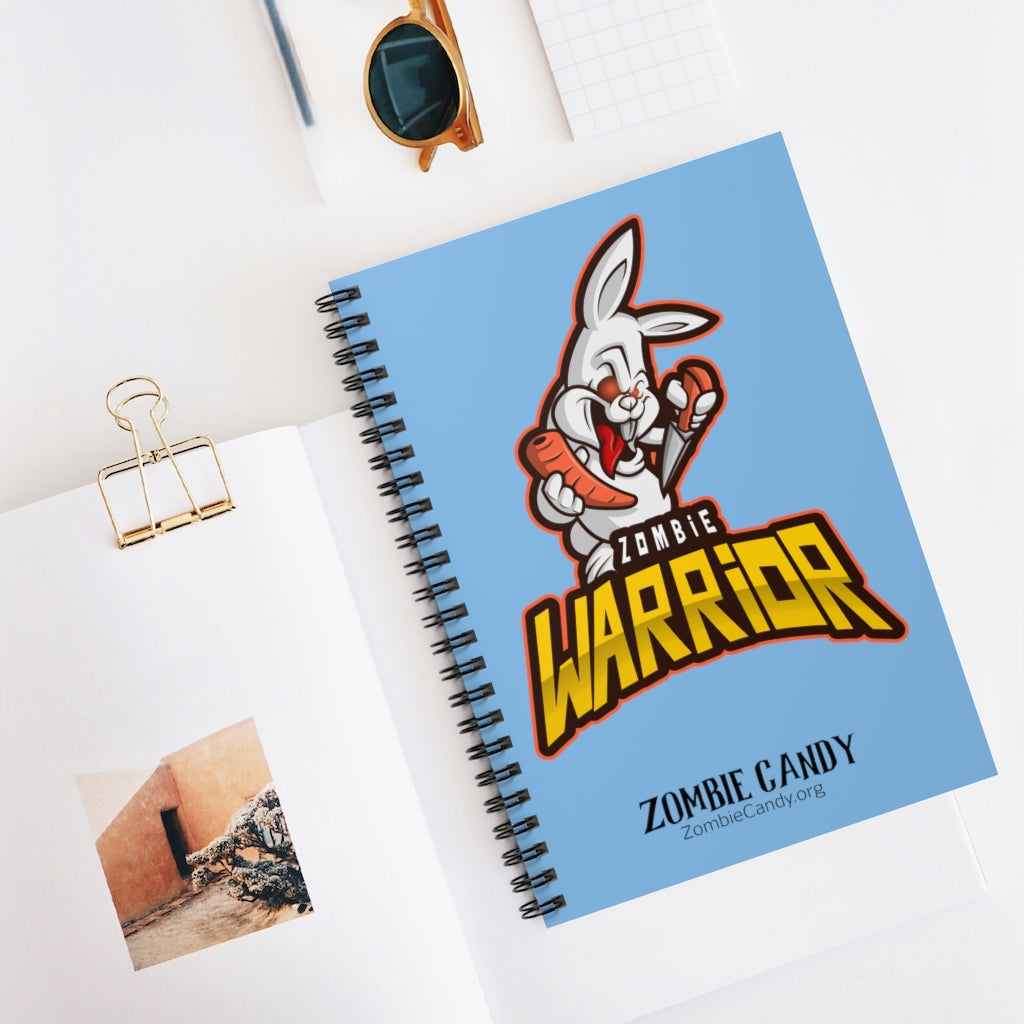 3003.001lb Warrior Bunny Spiral Ruled Line Notebook