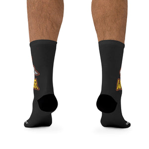 Warrior Bunny Socks (004ab)