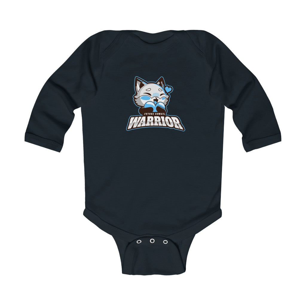 Future Zombie Warrior Infant Long Sleeve Bodysuit (002)