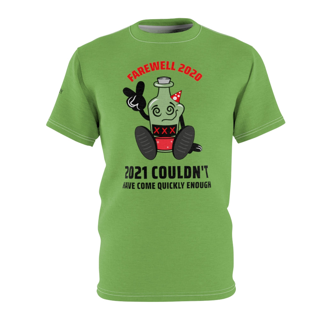 Zombie Candy 2021 New Year Commemorative No Flag Unisex AOP Cut & Sew Tee