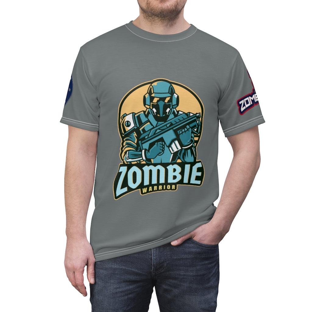 Zombie Warrior Unisex AOP Cut & Sew Tee (006)