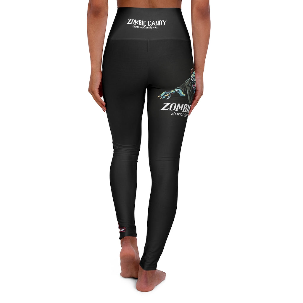Zombie Candy High Waisted Yoga Leggings