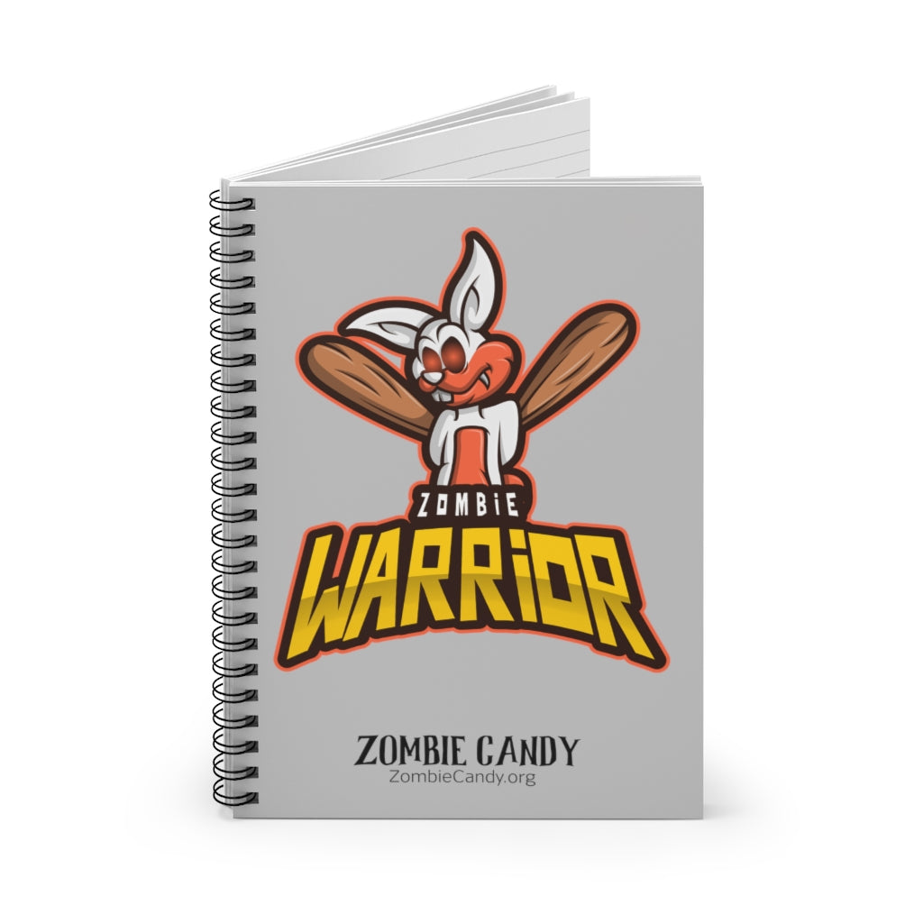 3005.001sv Warrior Bunny Spiral Ruled Line Notebook