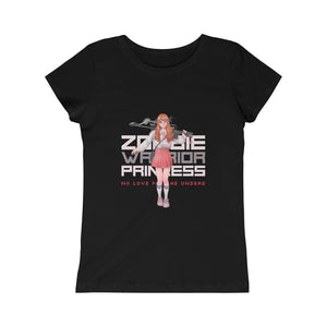 2101.001 Zombie Warrior Princess Manga Girl Princess Tee