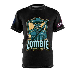 1001.001 Zombie Warrior Unisex AOP Cut & Sew Tee