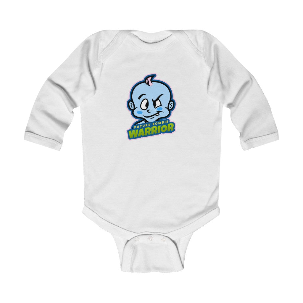 Future Zombie Warrior Infant Long Sleeve Bodysuit (007)