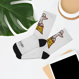 Warrior Bunny Socks (001ab)