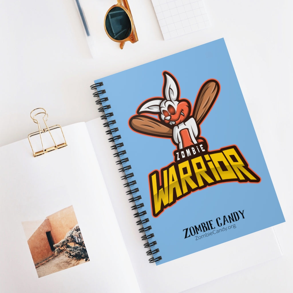 3005.001lb Warrior Bunny Spiral Ruled Line Notebook