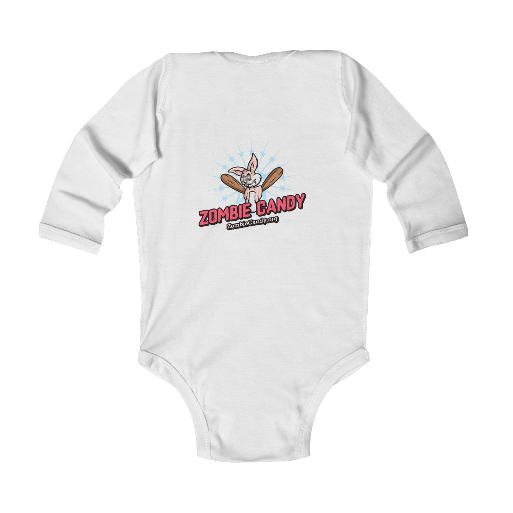 Future Zombie Warrior Infant Long Sleeve Bodysuit (001)