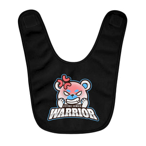 Future Zombie Warrior Fleece Baby Bib (001)