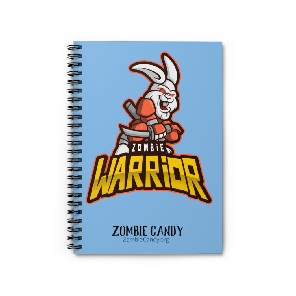 3002.001lb Warrior Bunny Spiral Ruled Line Notebook