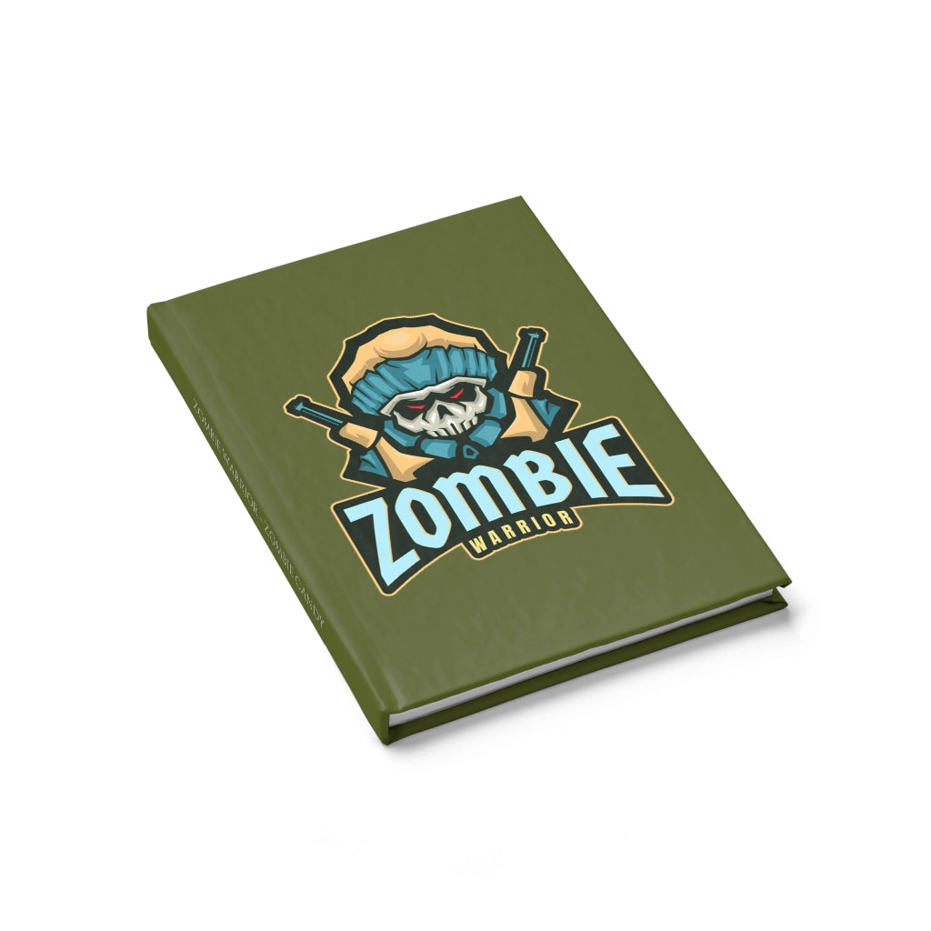 Zombie Warrior Journal - Ruled Line (013)