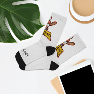 Warrior Bunny Socks (005ab)