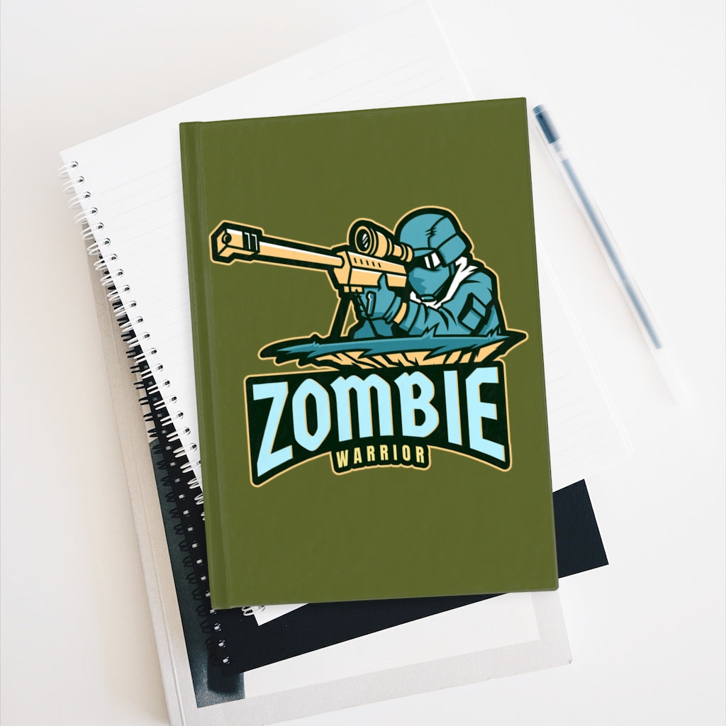 Zombie Warrior Journal - Ruled Line (010)