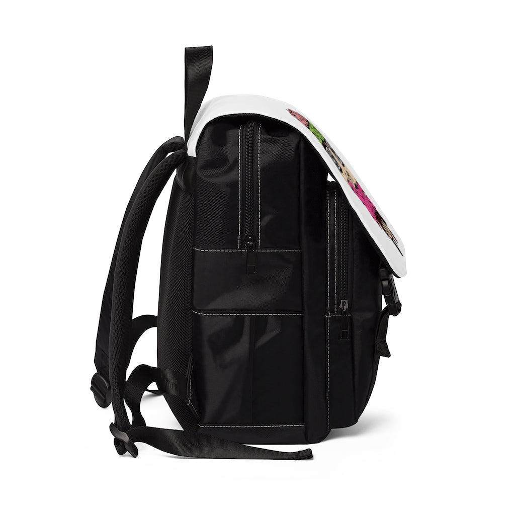Zombies Love Me For My Brains Unisex Casual Shoulder Backpack