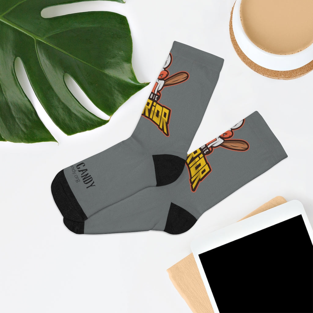 Warrior Bunny Socks (005ab)