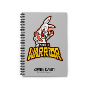 3003.001sv Warrior Bunny Spiral Ruled Line Notebook