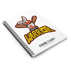 3005.001w Warrior Bunny Spiral Ruled Line Notebook