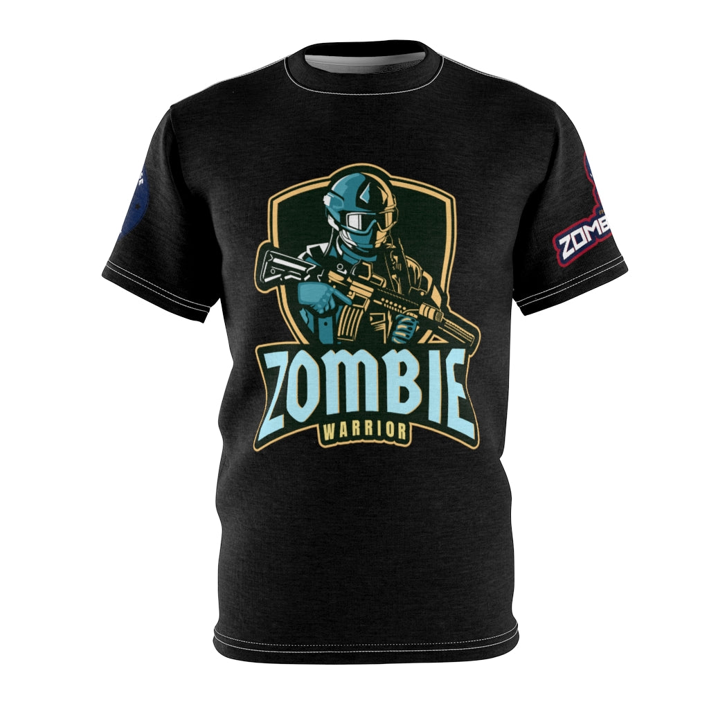 1002.001 Zombie Warrior Unisex AOP Cut & Sew Tee