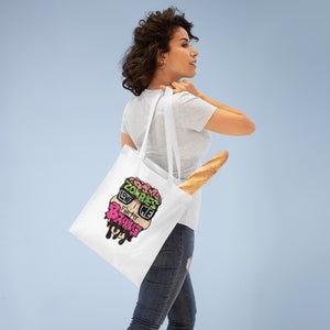 Zombies Love Me For My Brains Tote Bag