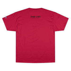 Zombies Love Me For My Brains Champion-brand T-Shirt