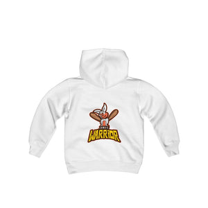 Warrior Bunny Youth Heavy Blend Hooded Sweatshirt (005ab)