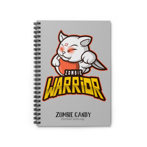 3004.001sv Warrior Bunny Spiral Ruled Line Notebook