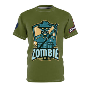 1001.001od Zombie Warrior Unisex AOP Cut & Sew Tee