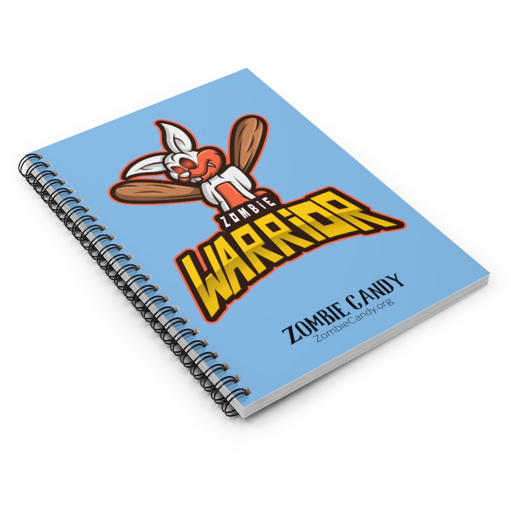 3005.001lb Warrior Bunny Spiral Ruled Line Notebook