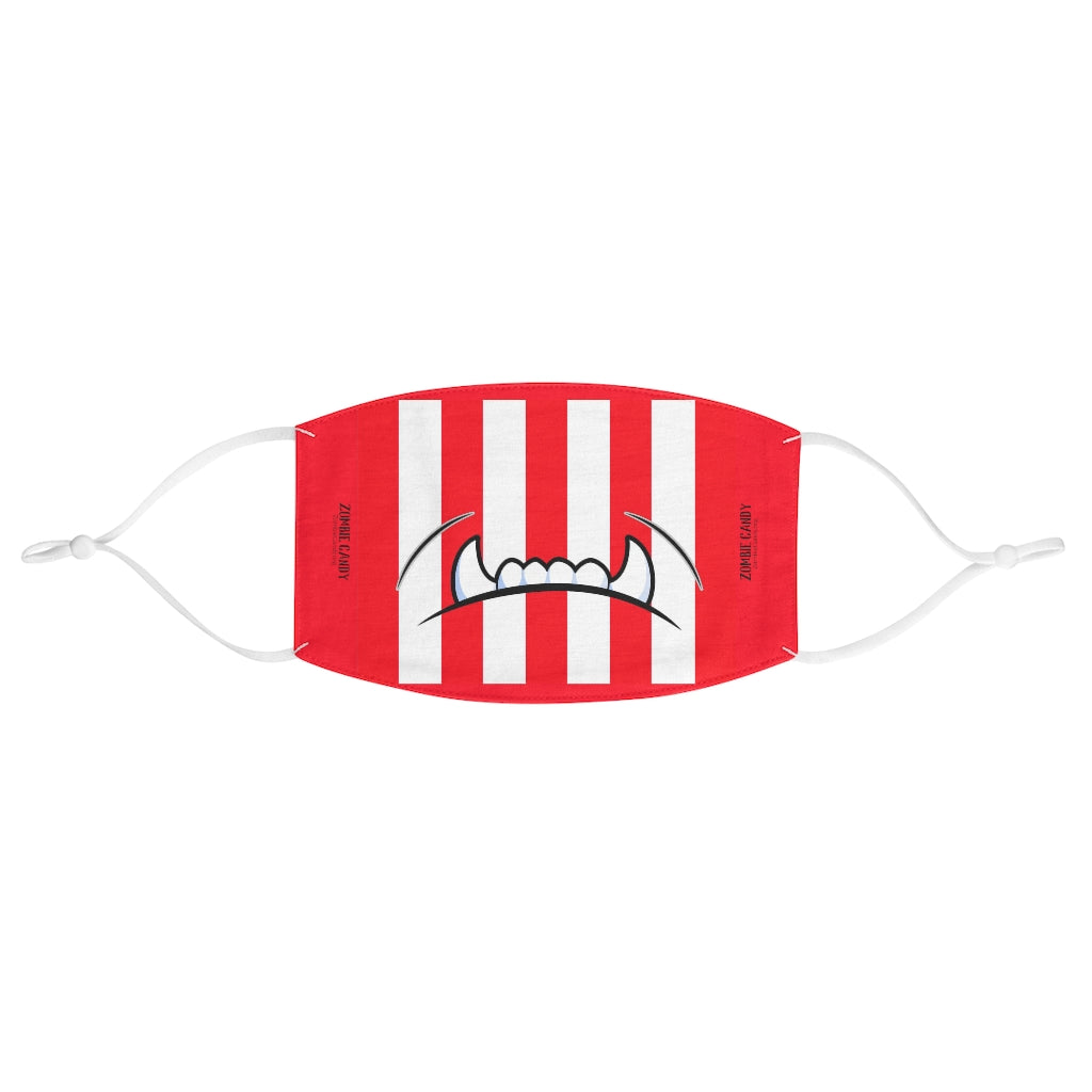 ZC Candy Stripes Fabric Face Mask 002