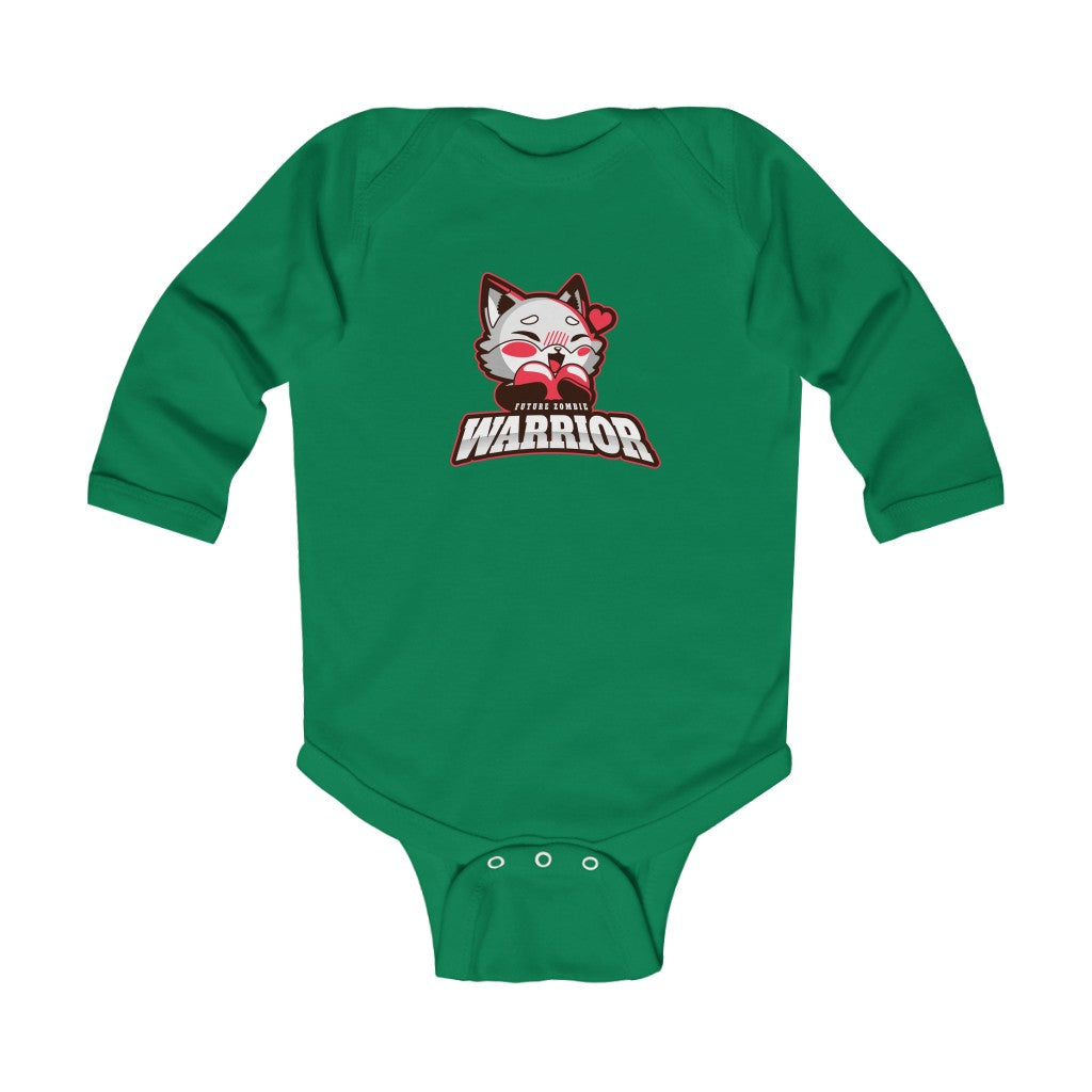 Future Zombie Warrior Infant Long Sleeve Bodysuit (002)