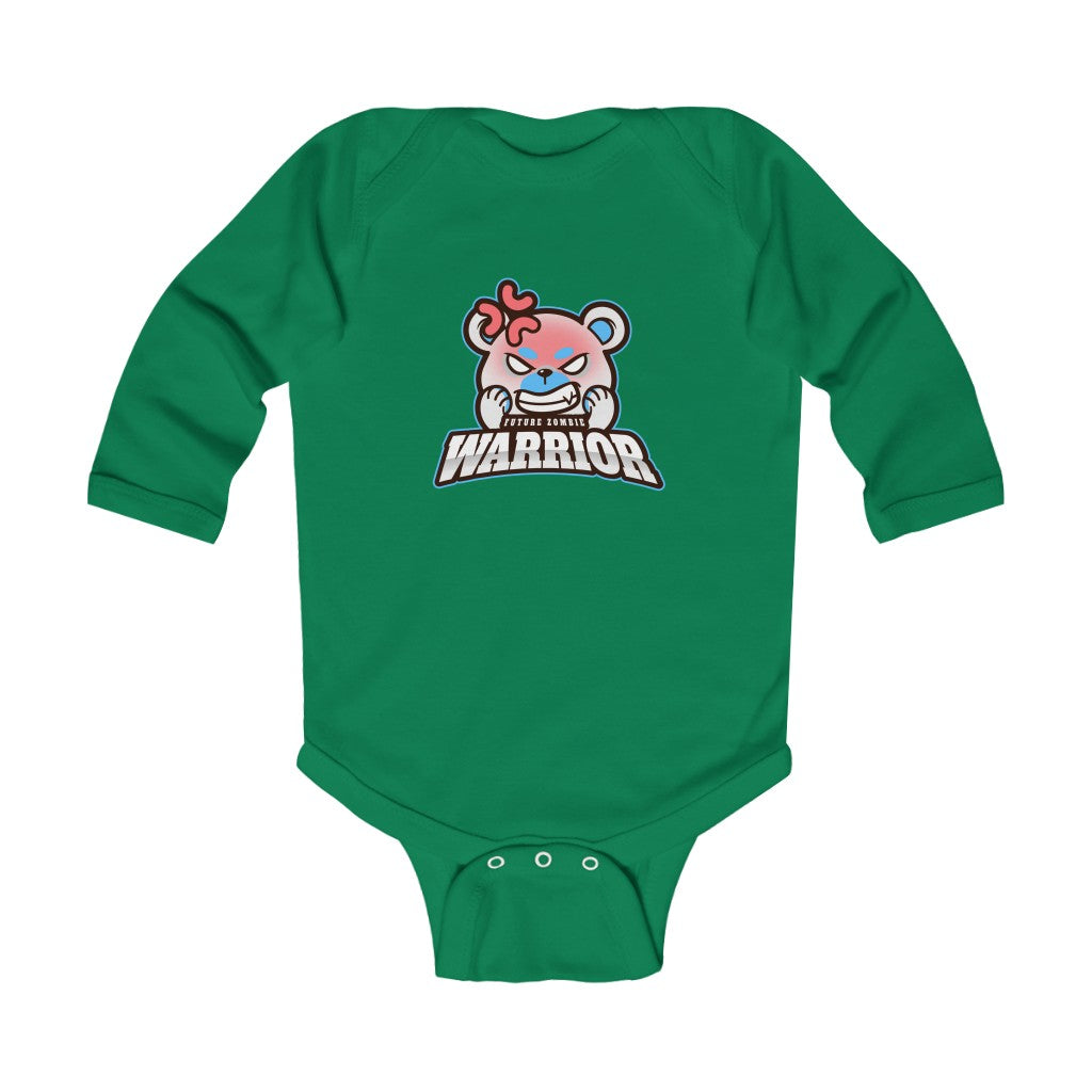 Future Zombie Warrior Infant Long Sleeve Bodysuit (001)