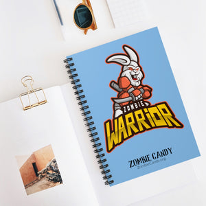 3002.001lb Warrior Bunny Spiral Ruled Line Notebook