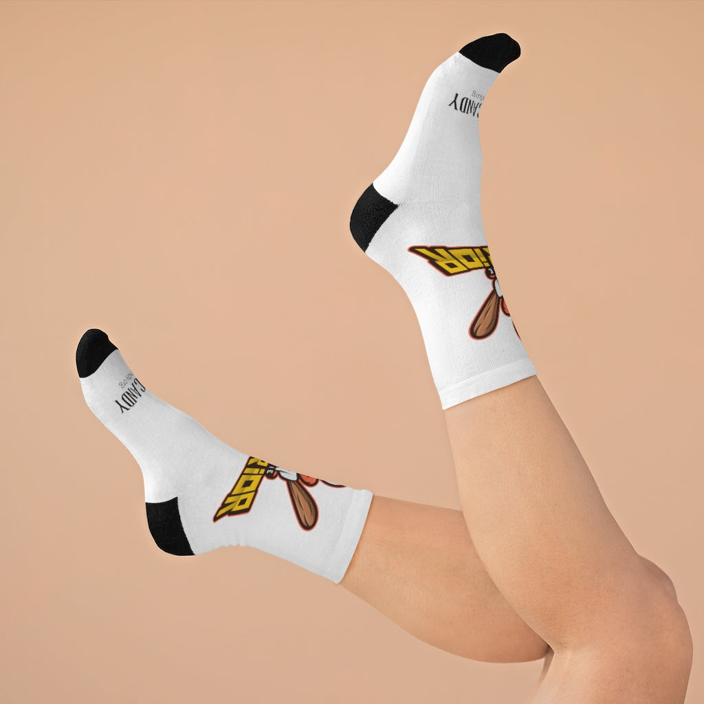 Warrior Bunny Socks (005ab)