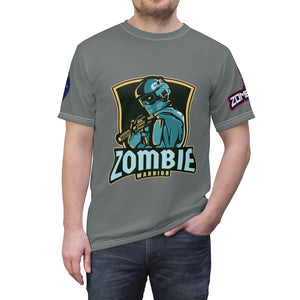 1004.001gy Zombie Warrior Unisex AOP Cut & Sew Tee