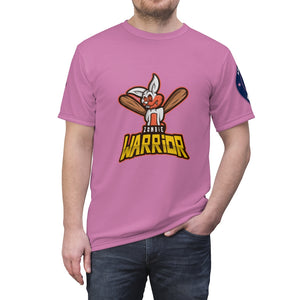 3005.001p Warrior Bunny Unisex AOP Cut & Sew Tee