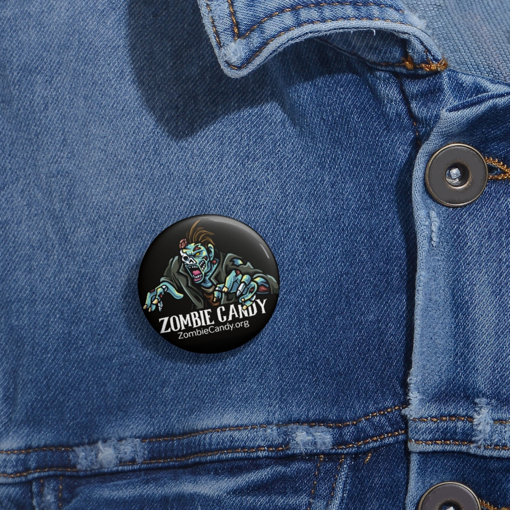 Zombie Candy Custom Pin Buttons